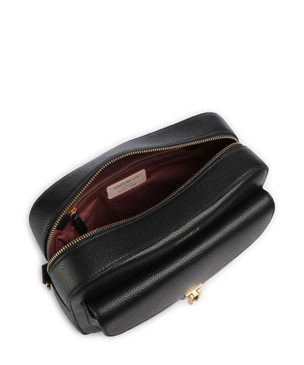 Coccinelle Beat Soft Ribbon Crossbody bag noir