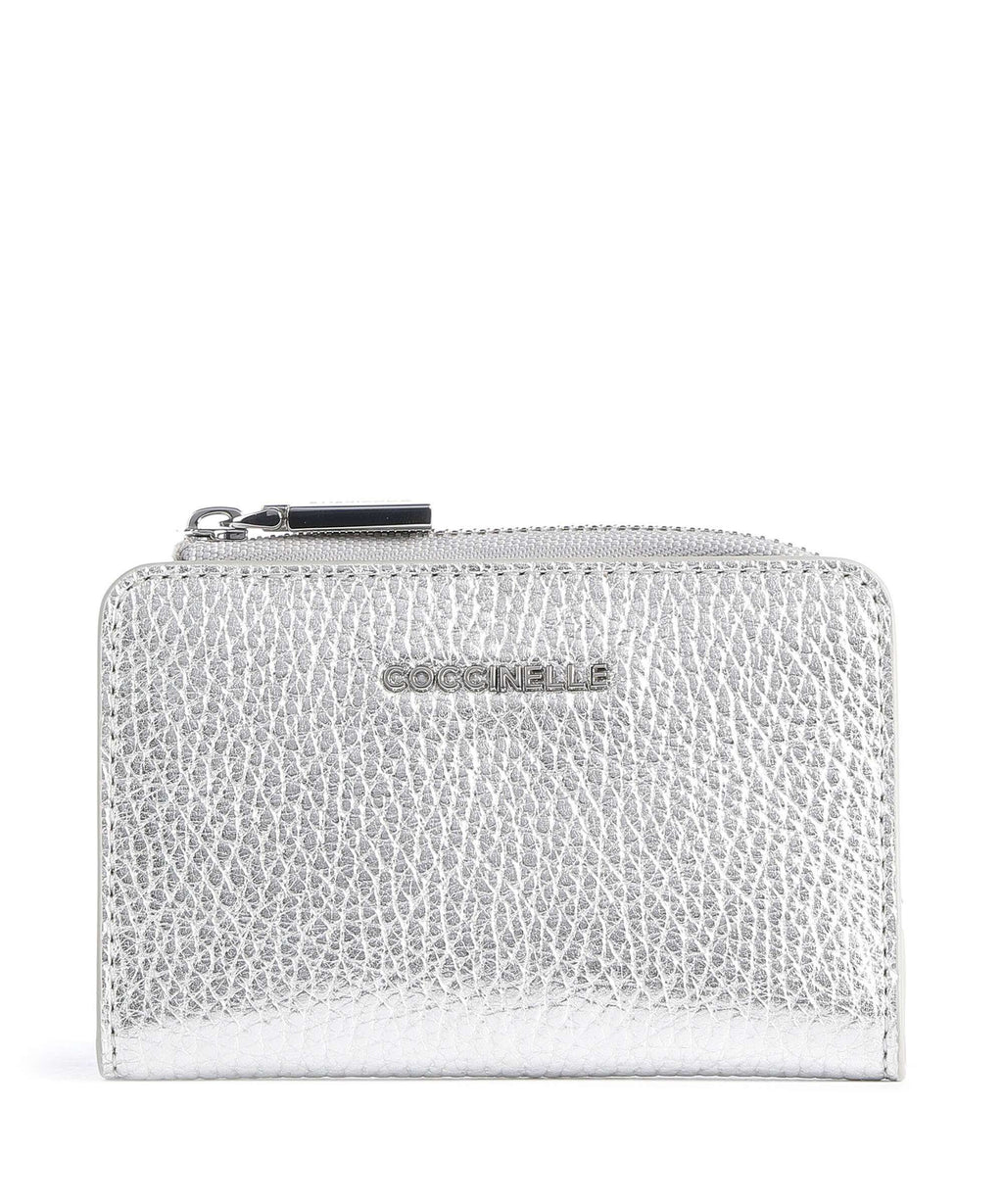 Coccinelle Metallic Soft Wallet silver