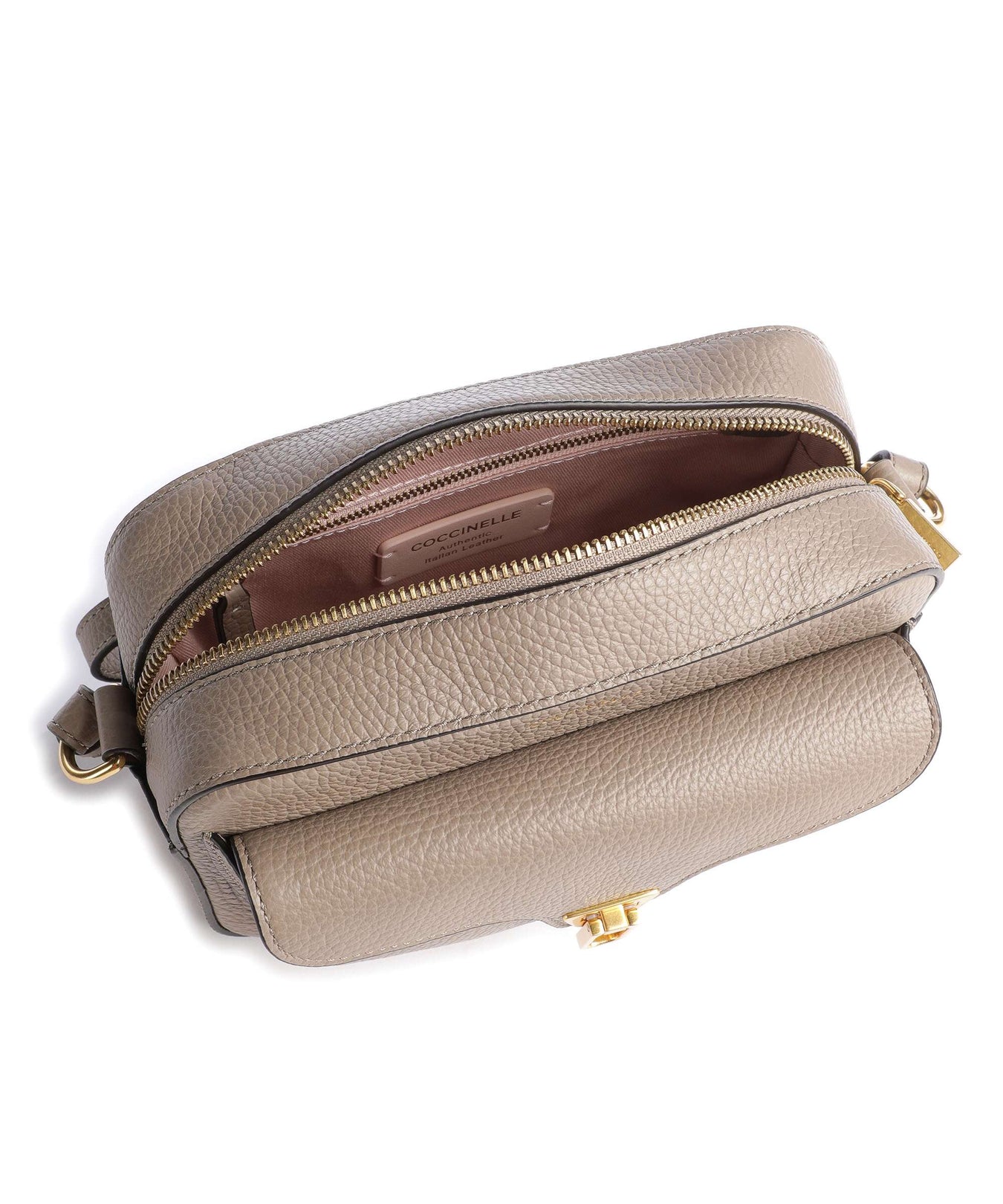 Coccinelle Beat Soft Crossbody bag warm taupe