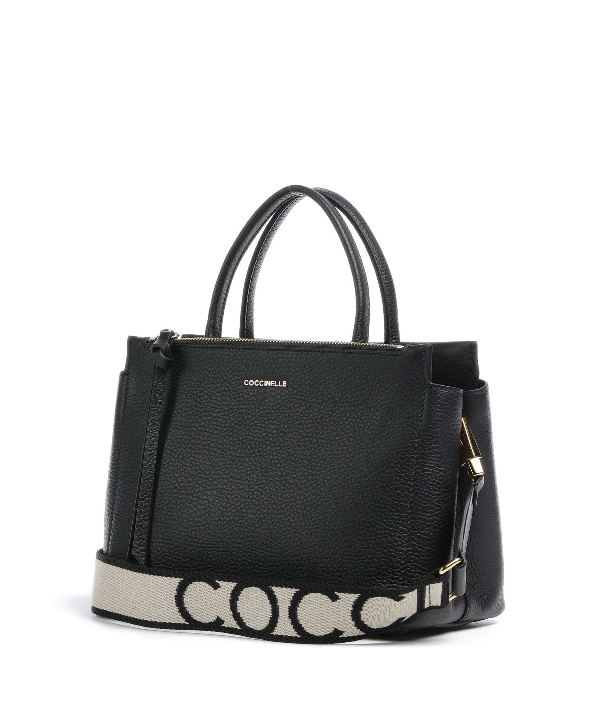 Coccinelle Arlettis Signature Handbag noir
