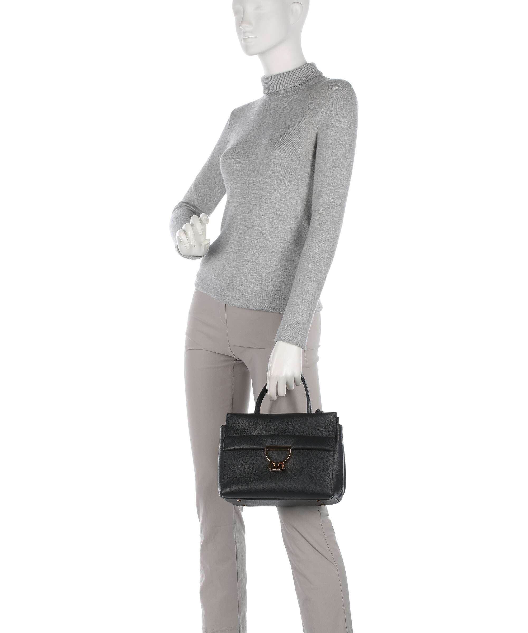 Coccinelle Arlettis Signature Handbag noir