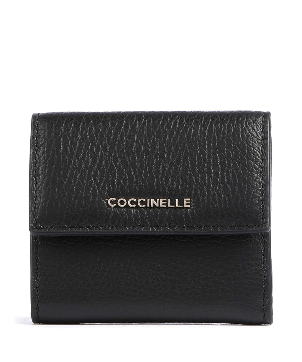 Coccinelle Metallic Soft RFID Wallet noir