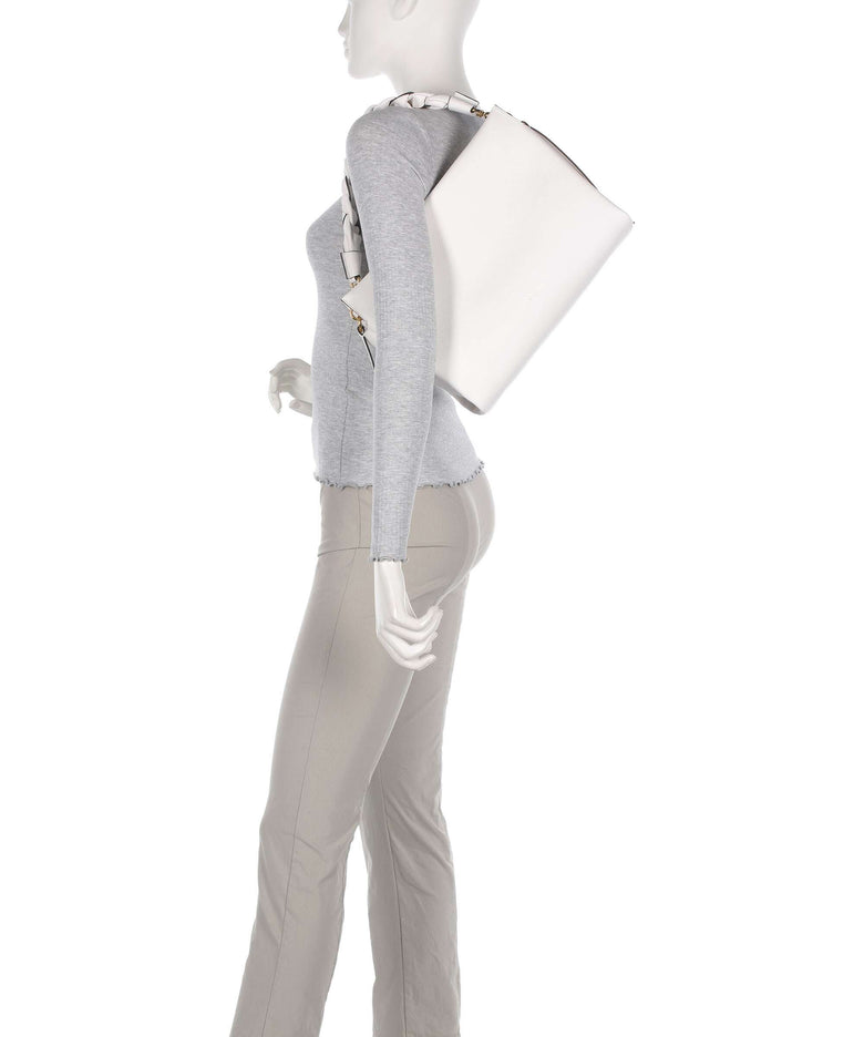 Coccinelle Boheme Grana Double Hobo bag brilliant white/celadon green