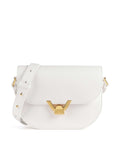 Coccinelle Dew Crossbody bag brillant white