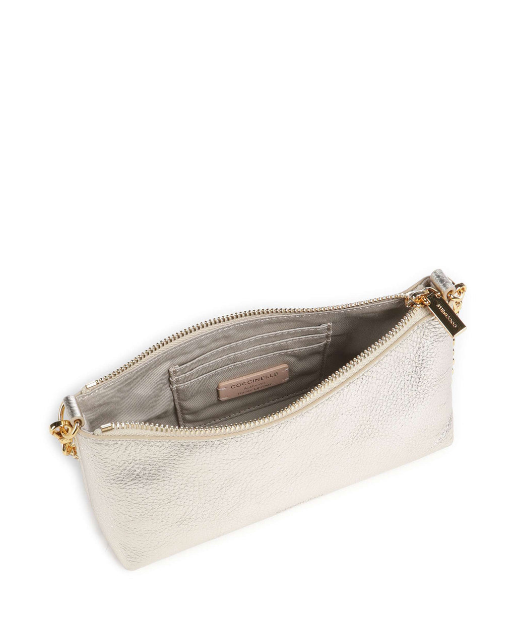 Coccinelle Aura Shoulder bag pale gold