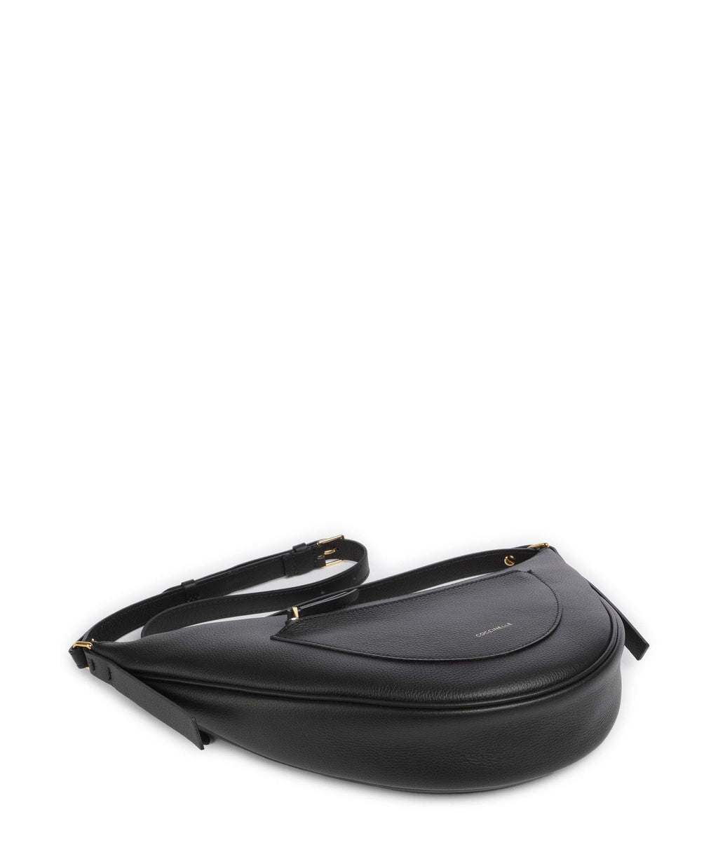 Coccinelle Snuggie Crossbody bag noir/cuir