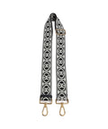 Coccinelle Nastro Monogram Bag strap multicolour/noir