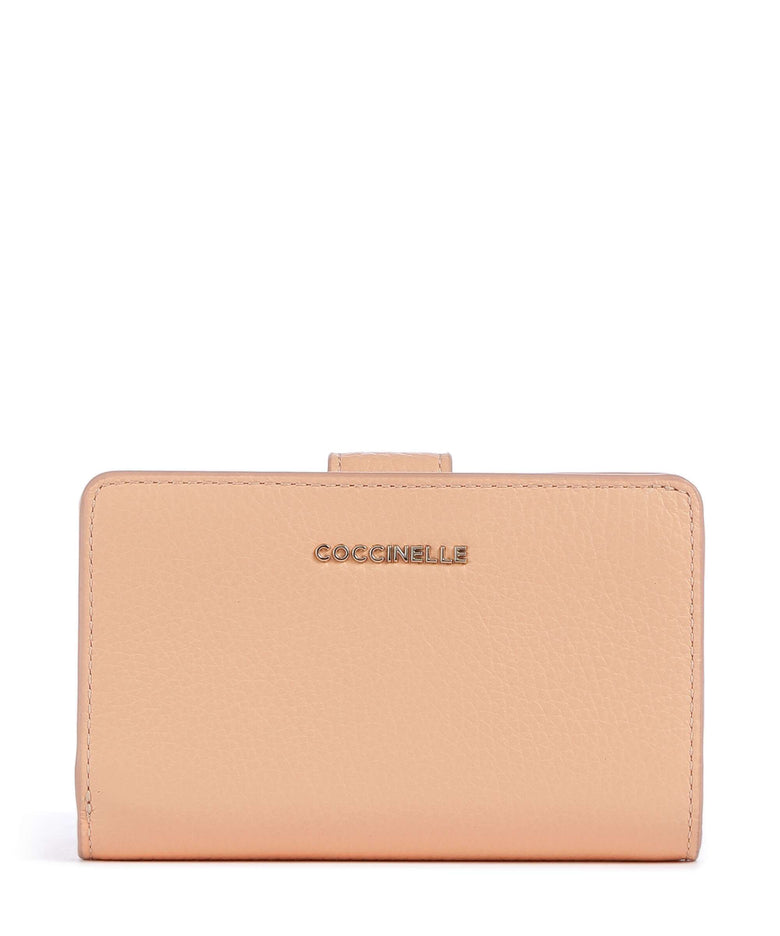 Coccinelle Metallic Soft Wallet sunrise