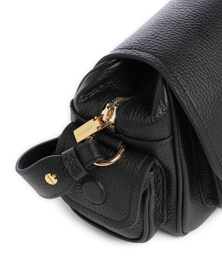 Coccinelle Campus Crossbody bag noir