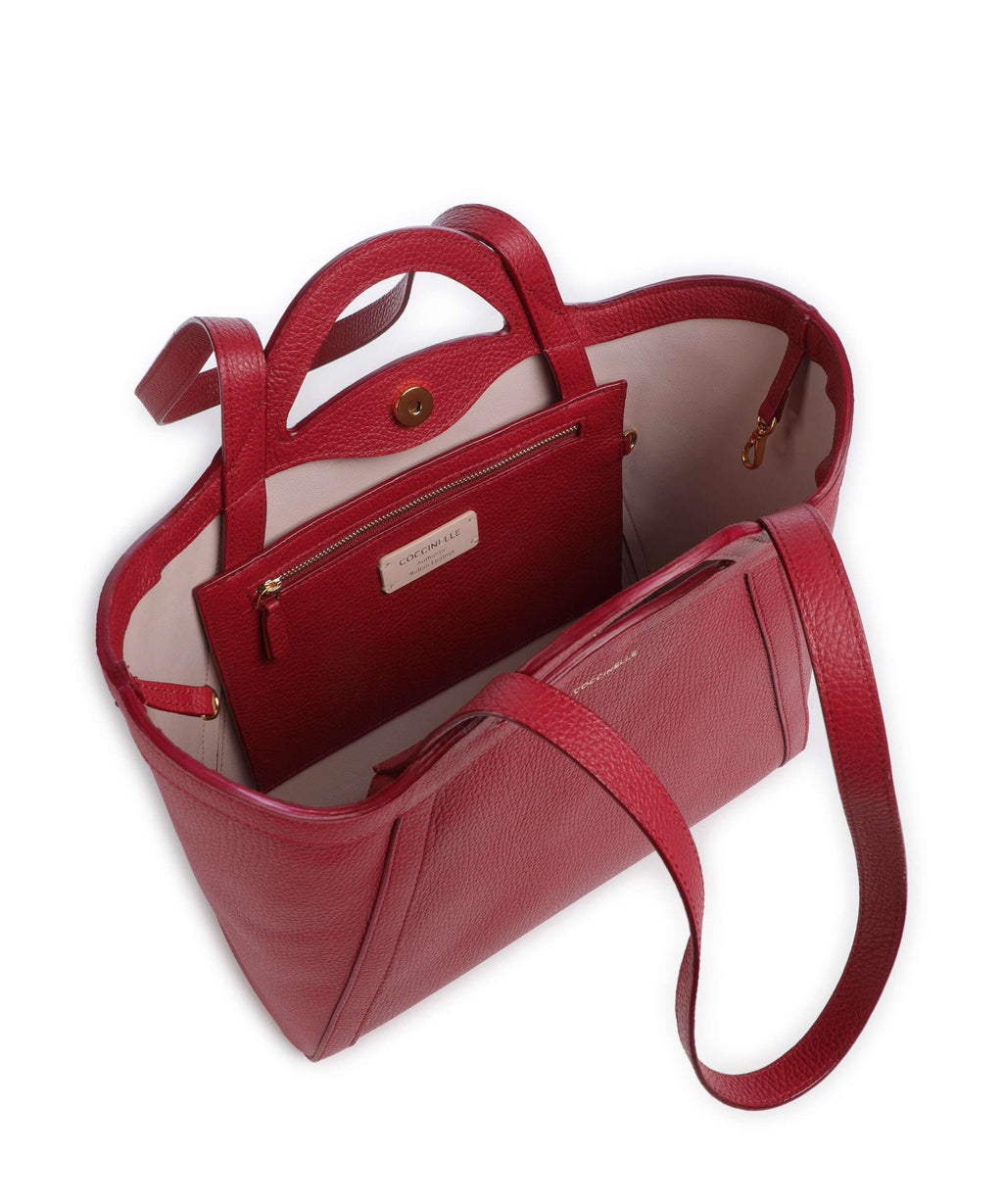 Coccinelle Amalia Tote bag sangria