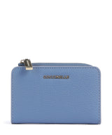 Coccinelle Metallic Soft Portemonnee azul