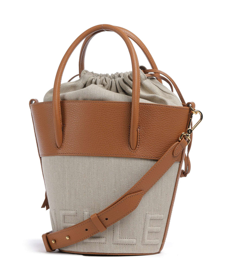Coccinelle Myrtha Canvas Bucket bag natural/cuir