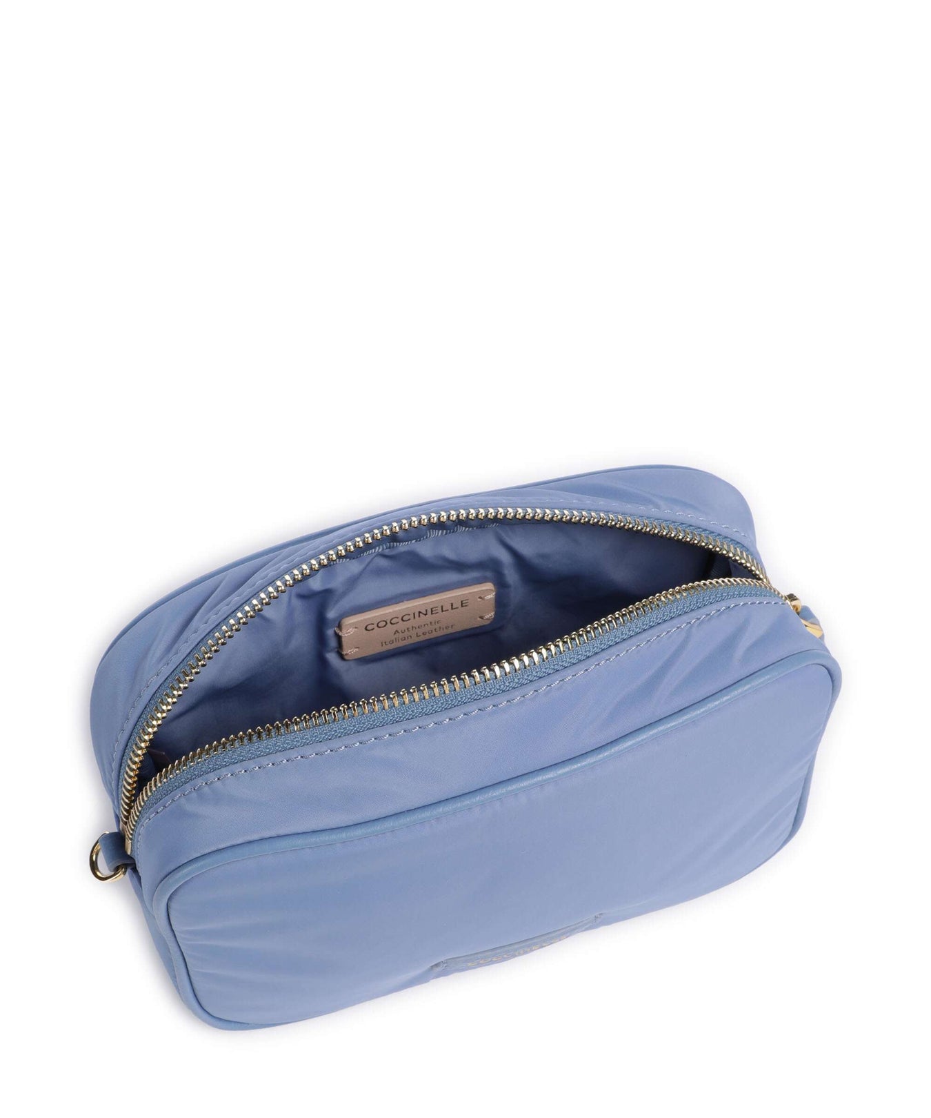 Coccinelle Tebe Nylon Puffy Crossbody bag azul