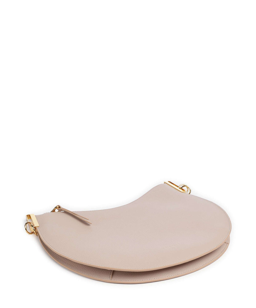 Coccinelle Sunup Hobo bag rosette/warm taupe