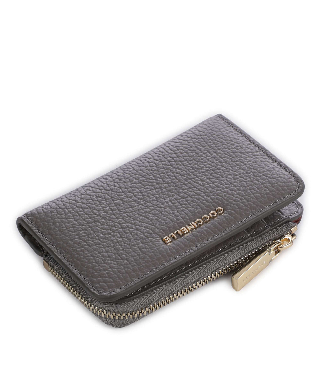 Coccinelle Metallic Soft Wallet grafite