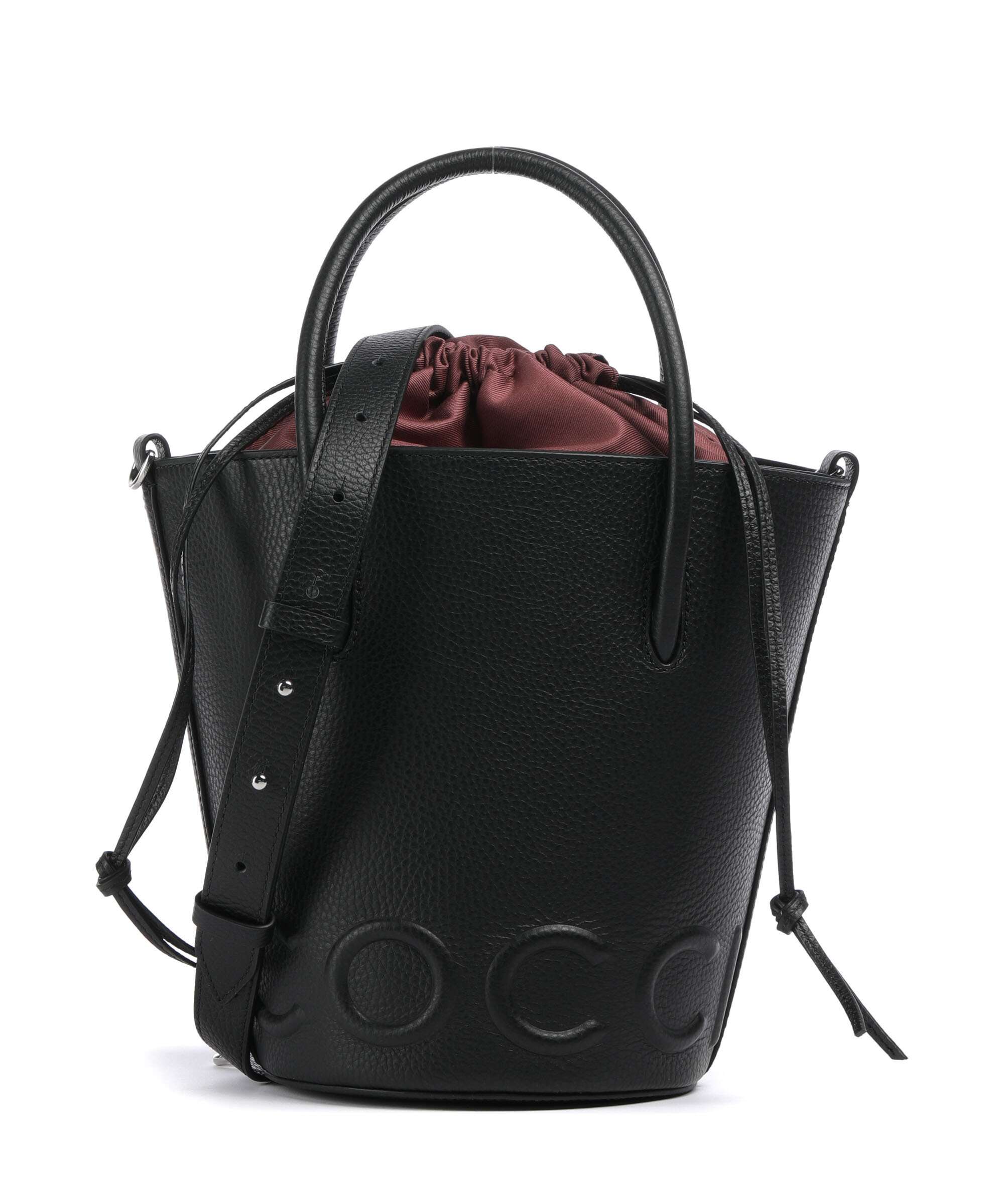 Coccinelle Myrtha Maxi Logo Bucket bag noir
