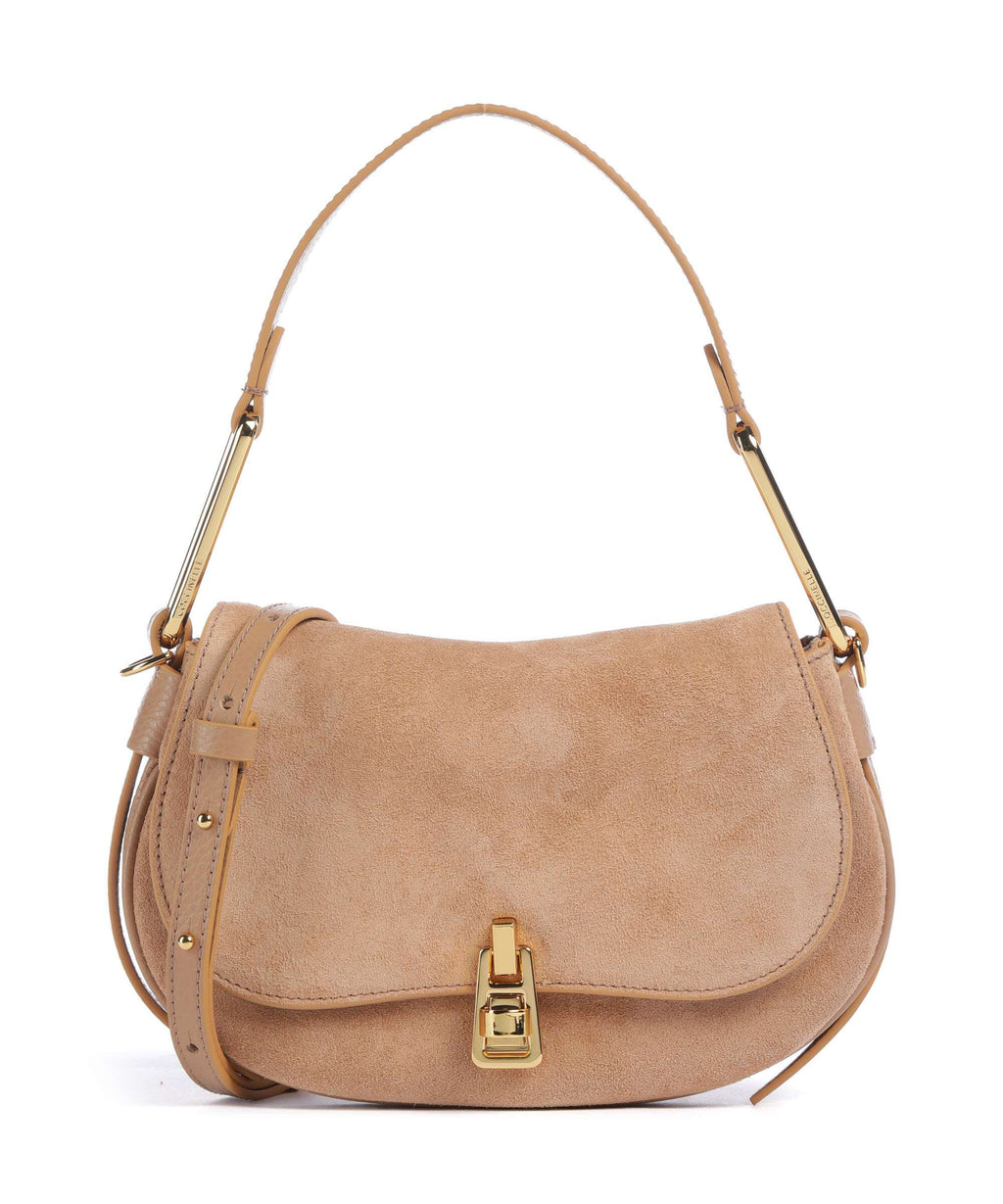 Coccinelle Magie Suede Shoulder bag skin