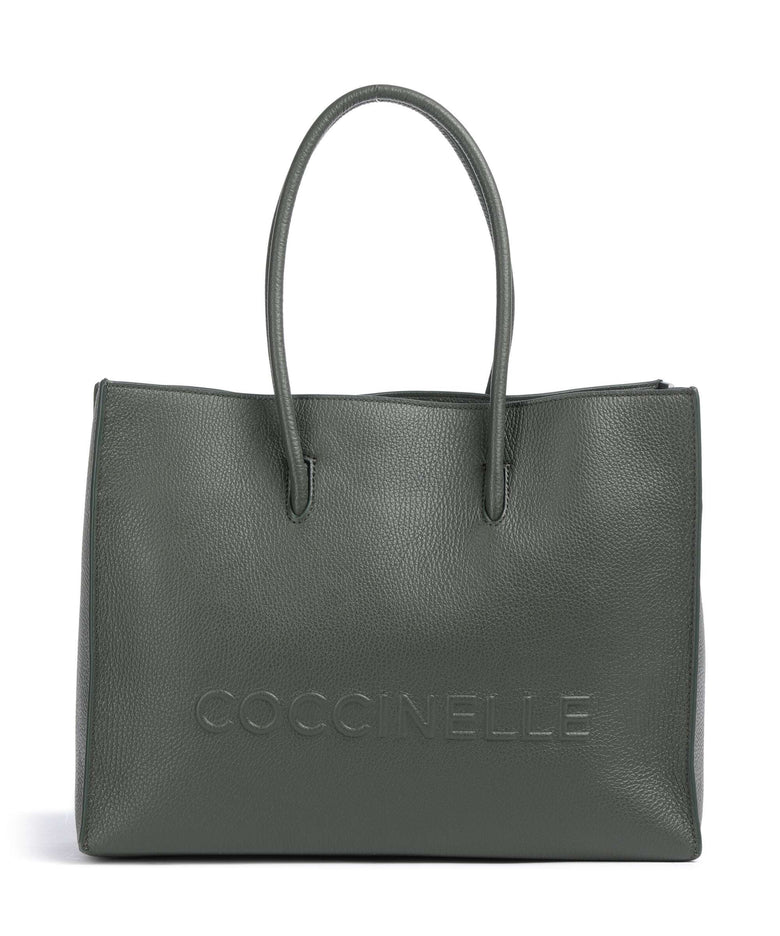 Coccinelle Myrtha Maxi Logo Tote bag alga