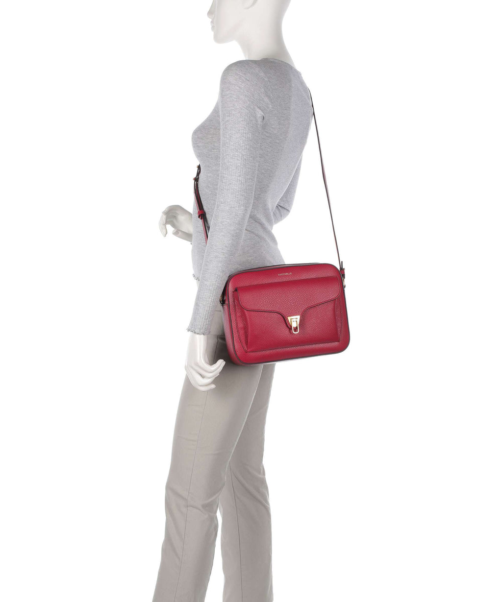 Coccinelle Beat Soft Crossbody bag sangria