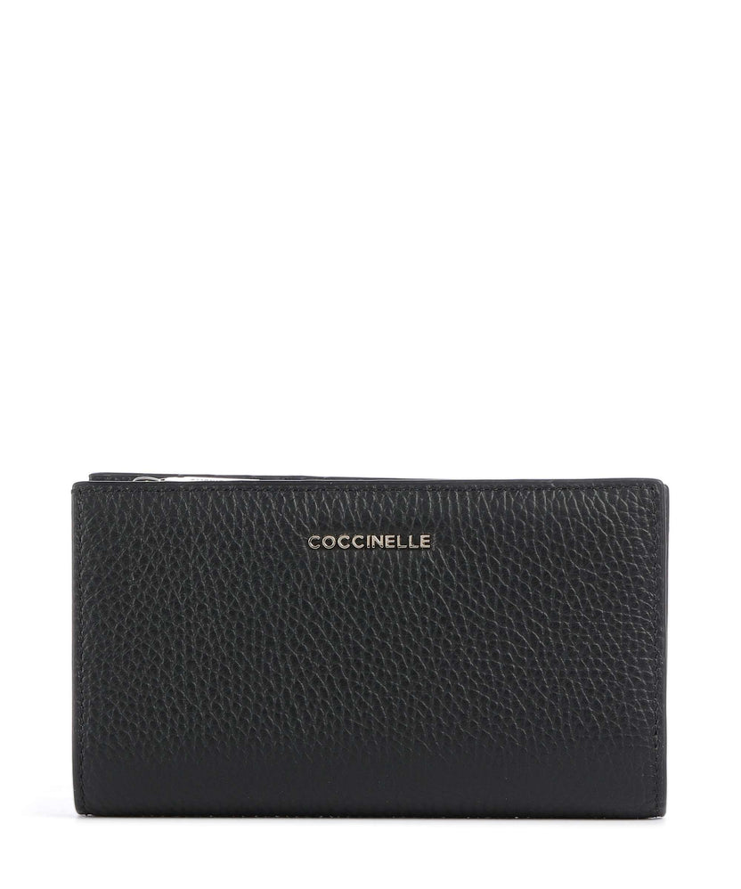 Coccinelle Metallic Soft RFID Wallet noir