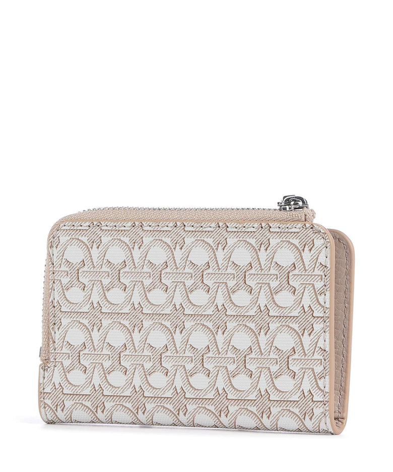 Coccinelle Metallic Monogram Wallet multicolour/blanco/rosette