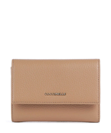 Coccinelle Metallic Soft Portemonnee skin