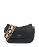 Coccinelle Raquel Crossbody tas noir/cuir