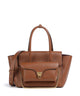 Coccinelle Beat Double Handbag cognac
