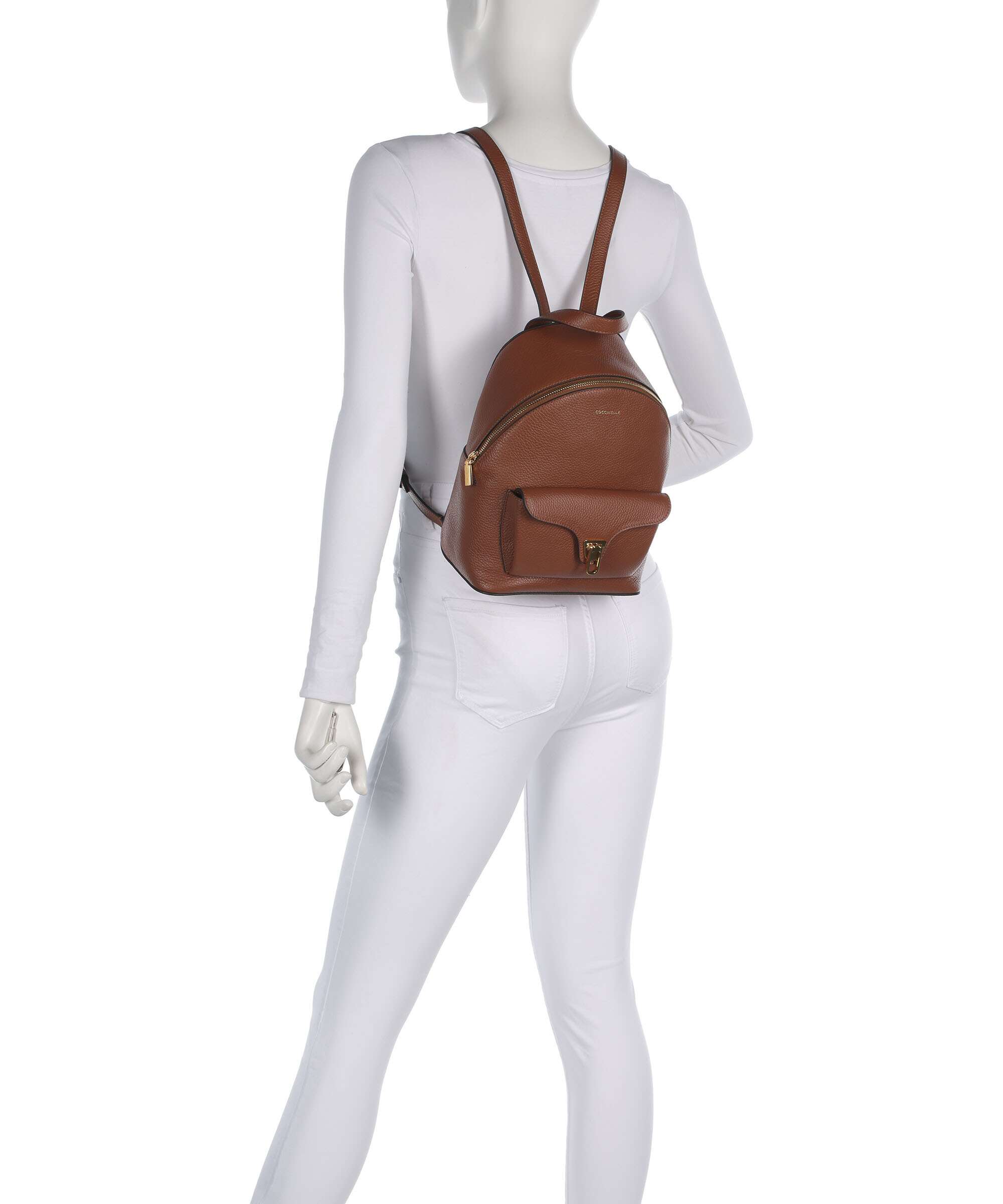 Coccinelle Beat Generation Backpack cognac
