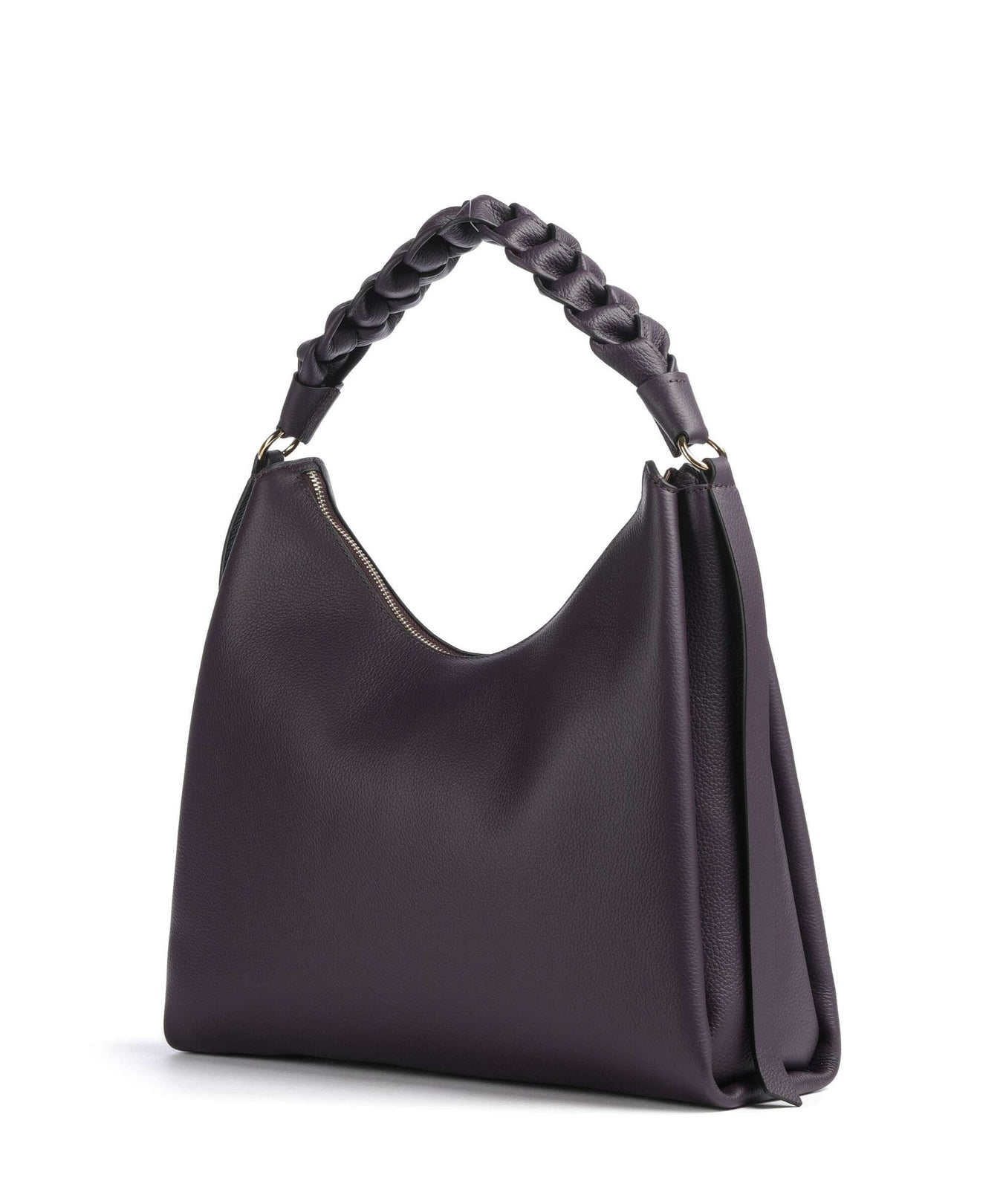 Coccinelle Boheme Grana Double Hobo bag prune/ribes