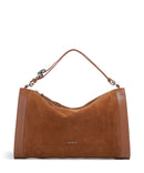 Coccinelle Elinor Suede Hobo tas cognac