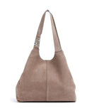 Coccinelle C-Easy Suede Hobo tas warm taupe