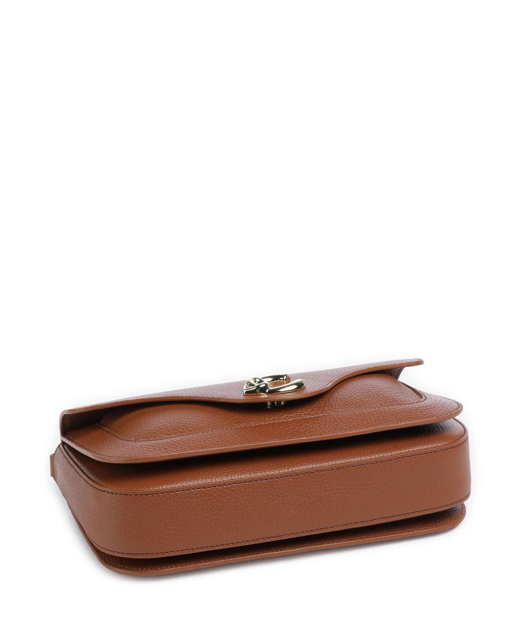 Coccinelle C-Me Crossbody bag cognac