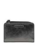Coccinelle Metallic Smooth Metal Wallet noir