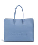 Coccinelle Myrtha Maxi Logo Shopper azul