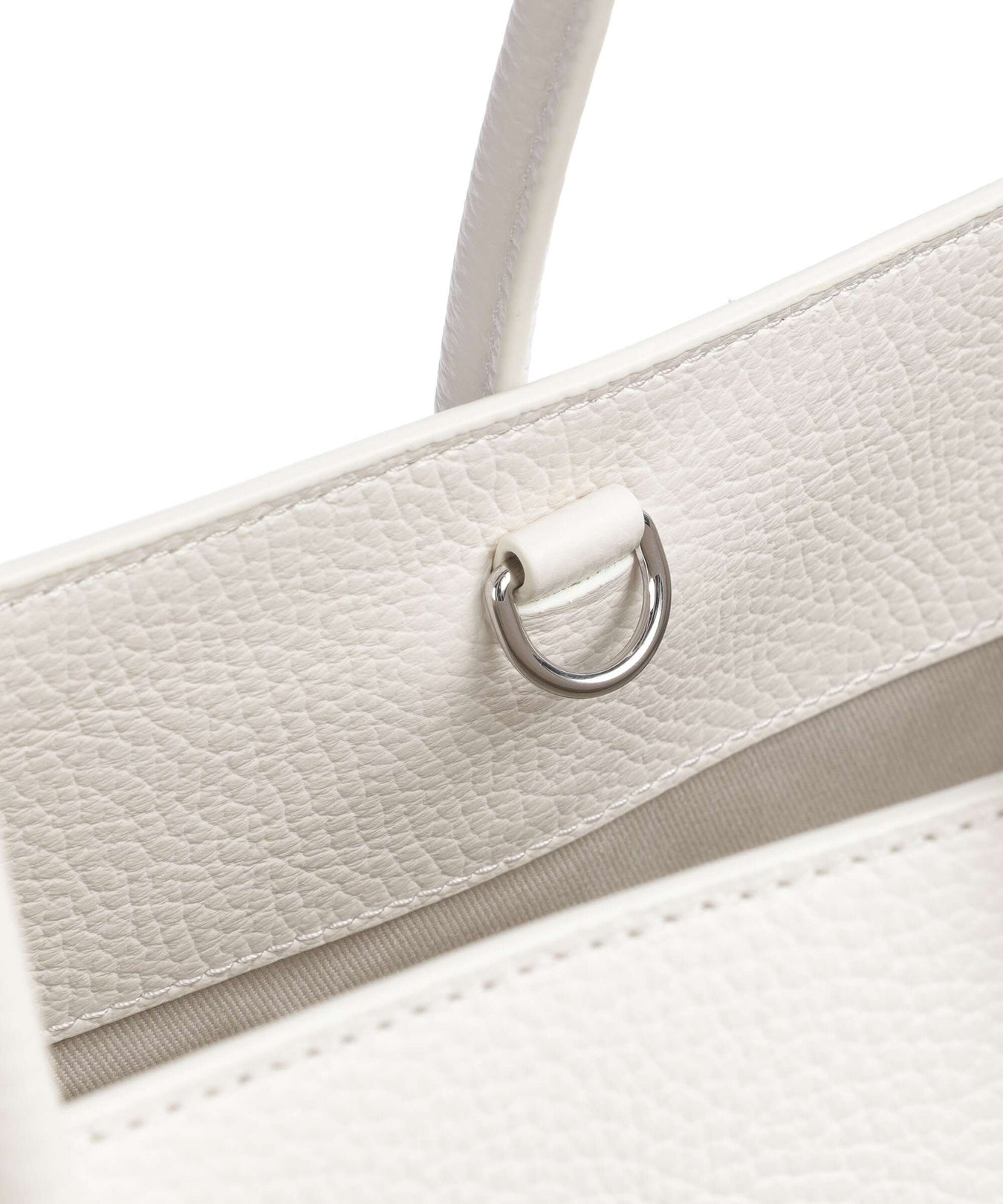 Coccinelle Myrtha Maxi Logo Tote bag blanco