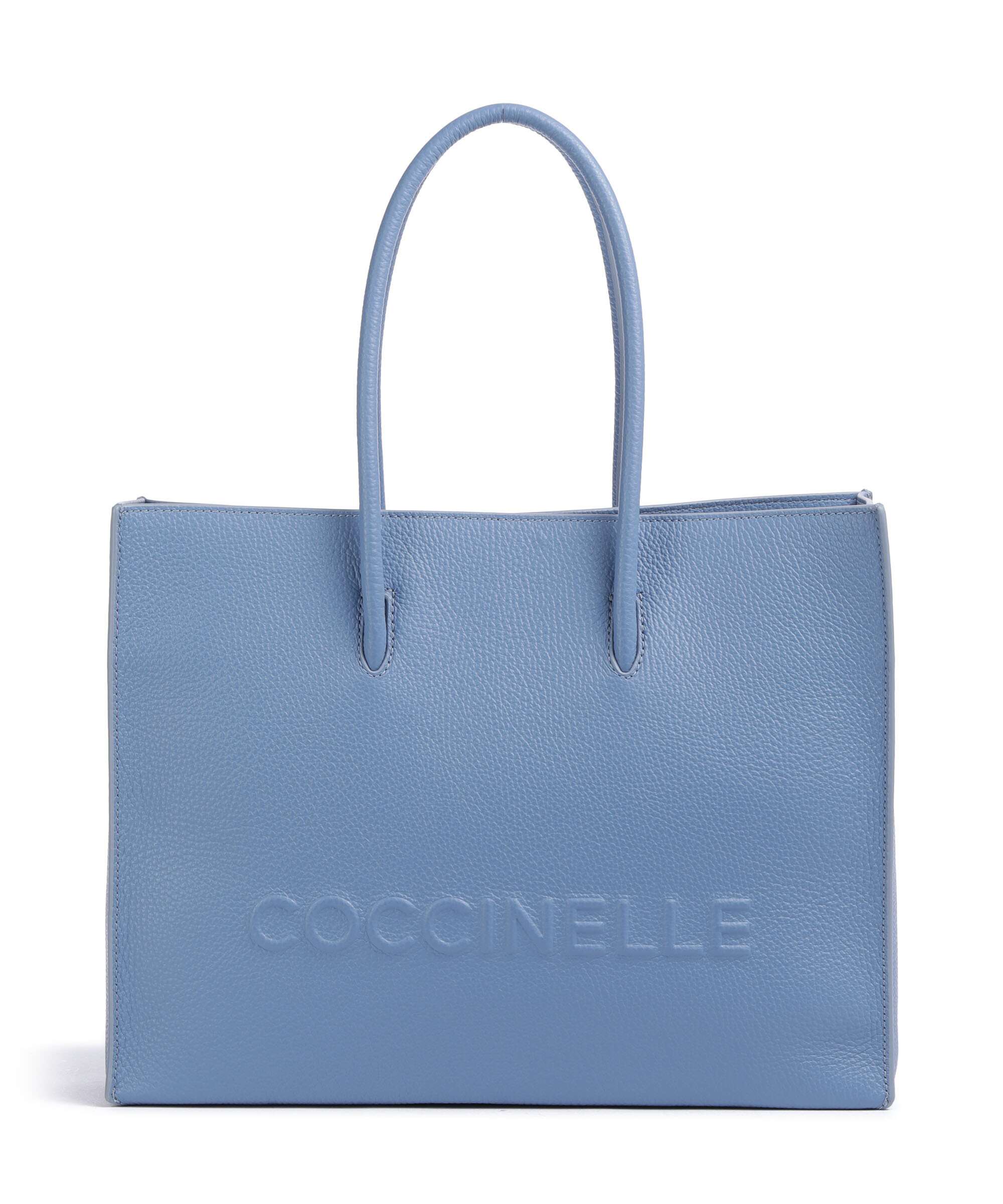 Coccinelle Myrtha Maxi Logo Tote bag azul