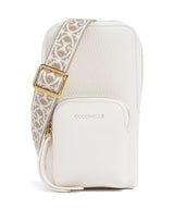 Coccinelle Pixie Telefoon tasje blanco
