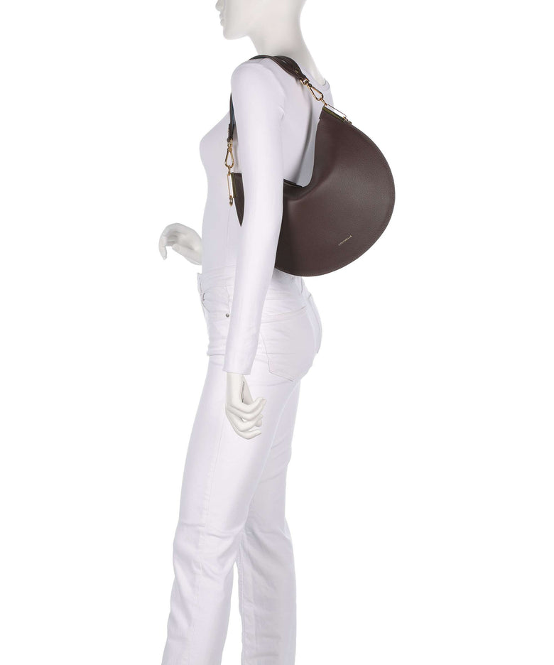 Coccinelle Sunup Hobo bag brunet/arctic blue