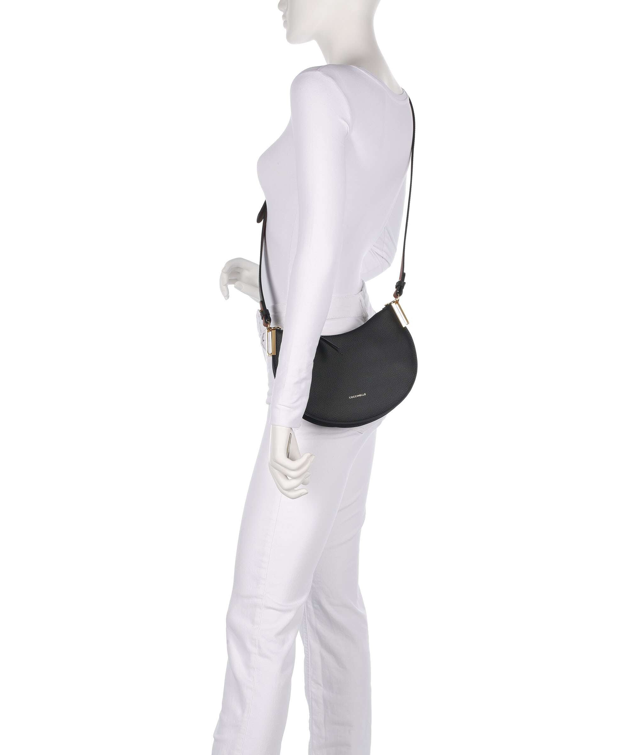 Coccinelle Sunup Shoulder bag noir/cognac