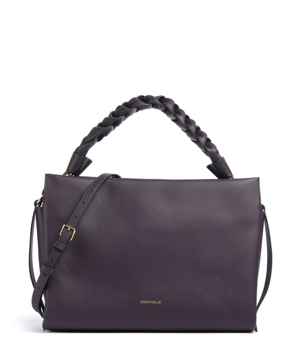Coccinelle Boheme Grana Double Hobo bag prune/ribes