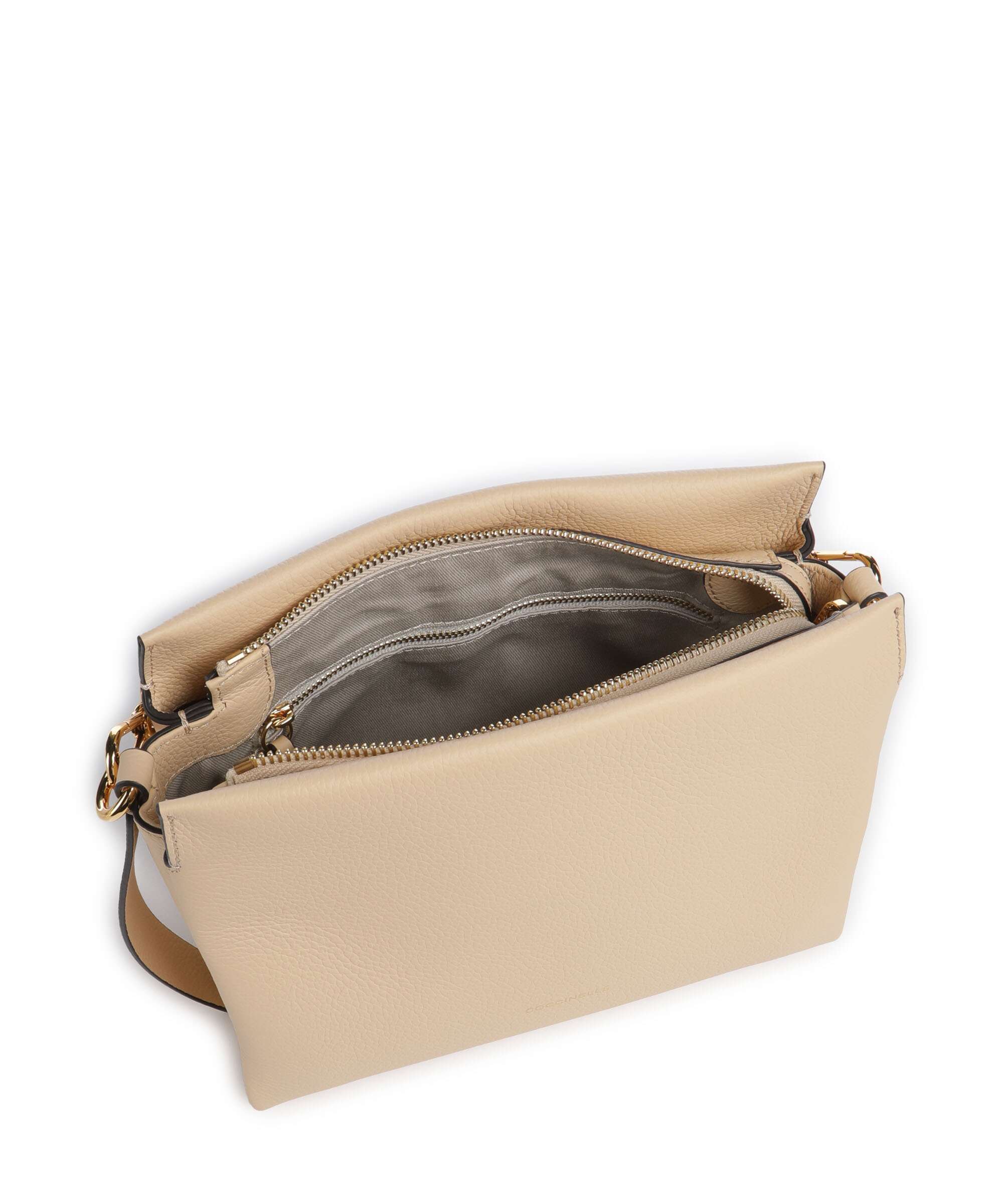Coccinelle Boheme Grana Double Handbag betulla/cognac
