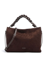 Coccinelle Boheme Suede Hobo tas brunette