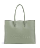 Coccinelle Myrtha Maxi Logo Shopper greenery