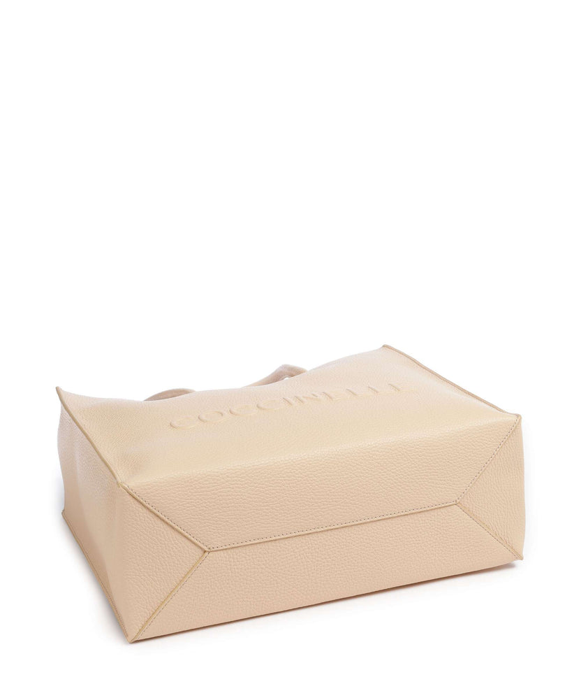 Coccinelle Myrtha Maxi Logo Tote bag betulla