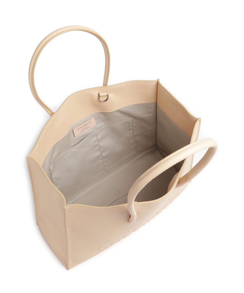Coccinelle Myrtha Maxi Logo Tote bag betulla