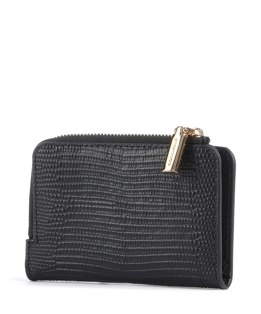 Coccinelle Metallic Lizard RFID Wallet noir