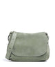 Coccinelle Rebekka Suede Schoudertas greenery
