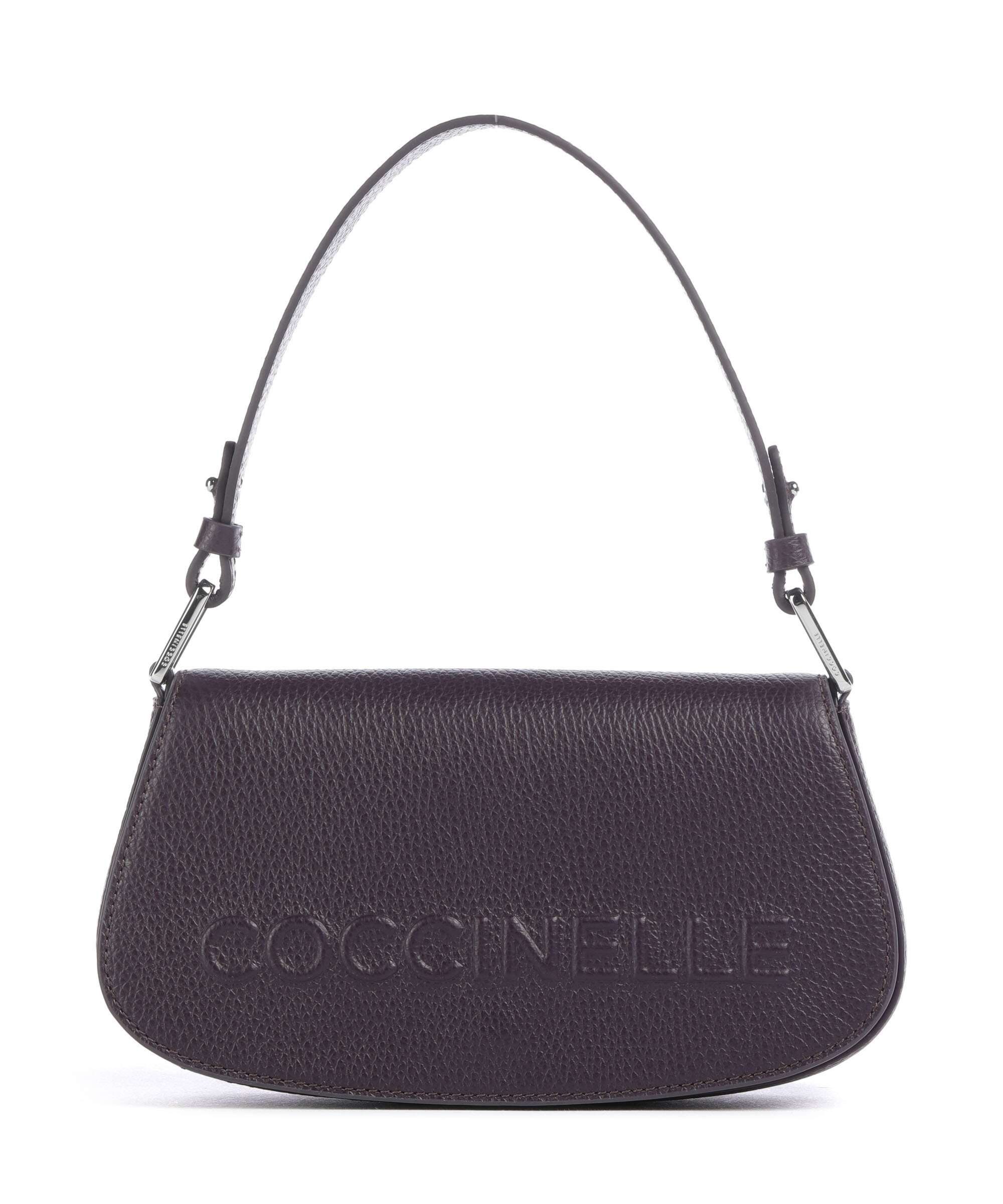 Coccinelle Myrtha Maxi Logo Shoulder bag prune