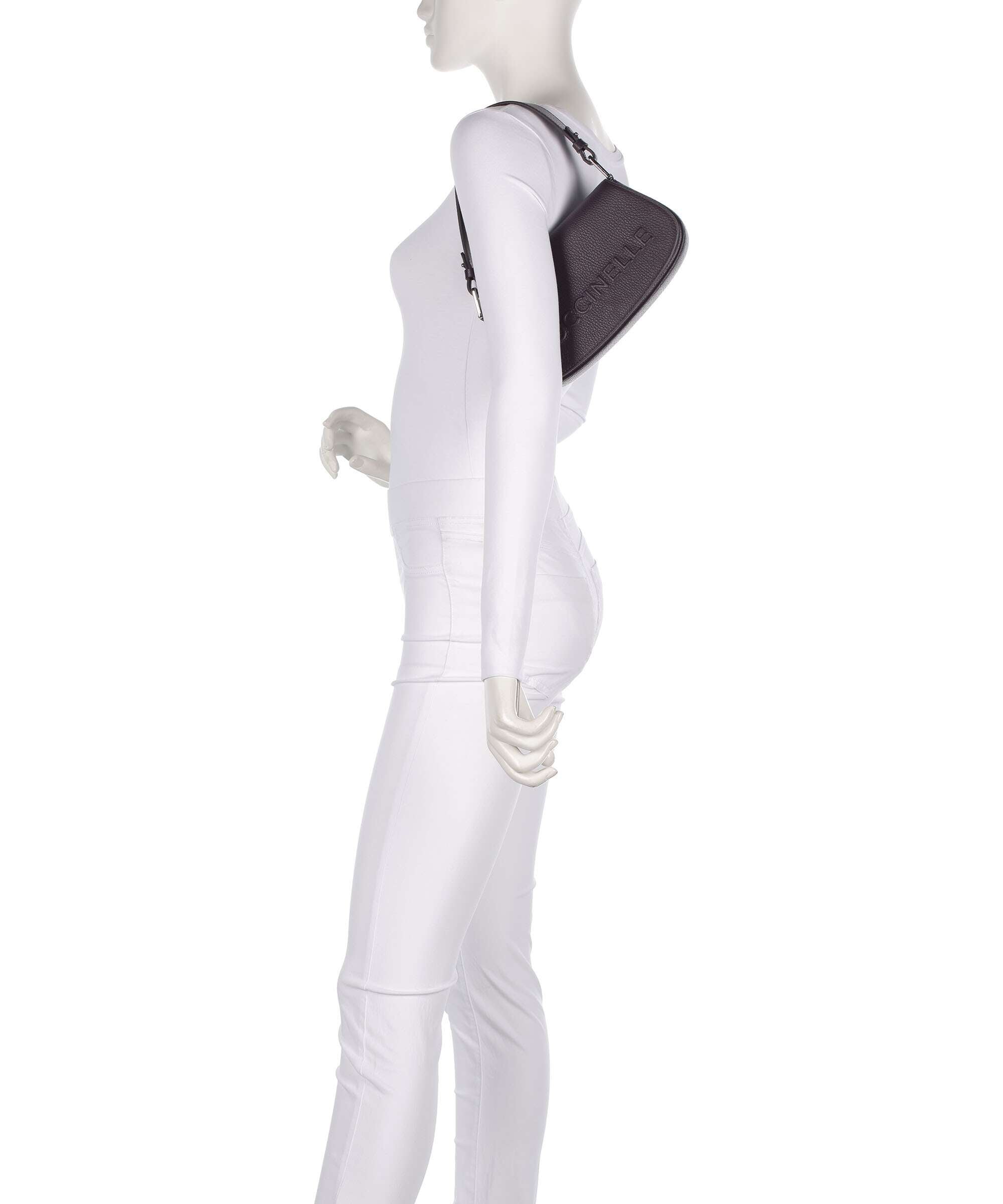 Coccinelle Myrtha Maxi Logo Shoulder bag prune